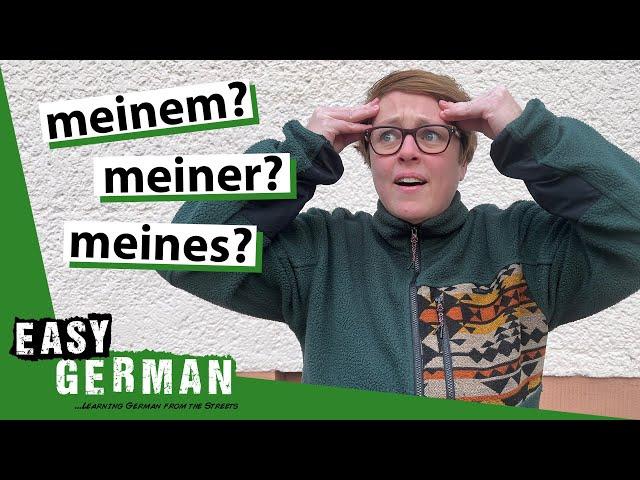 How to Remember Possessive Pronoun Endings | Super Easy German 225