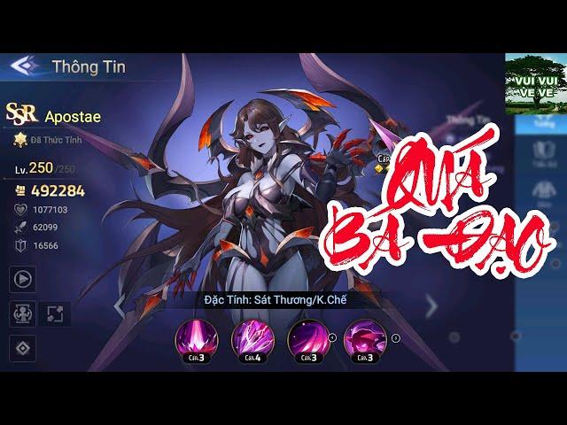 Apostae Tướng mới hệ Hỗn Loạn - Mobile Legends: Adventure MLA Vietnam