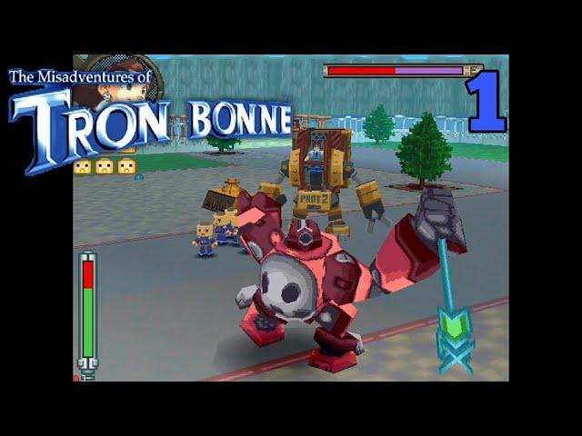 The Misadventures of Tron Bonne - PS1 Gameplay - Mission 1, Bank