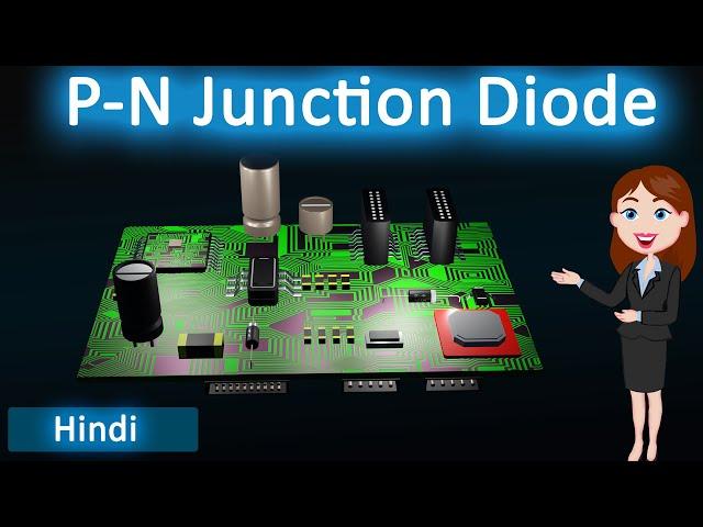 P-N Junction Diode || 3D animated explanation || class 12th physics|| Semiconductors ||