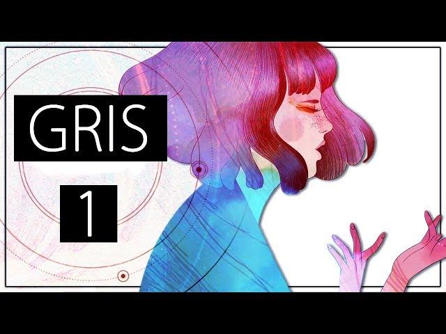 Let's Play GRIS Gameplay Part 1 - Artistic Narrative Platformer [First 45 Minutes Game Playthrough]