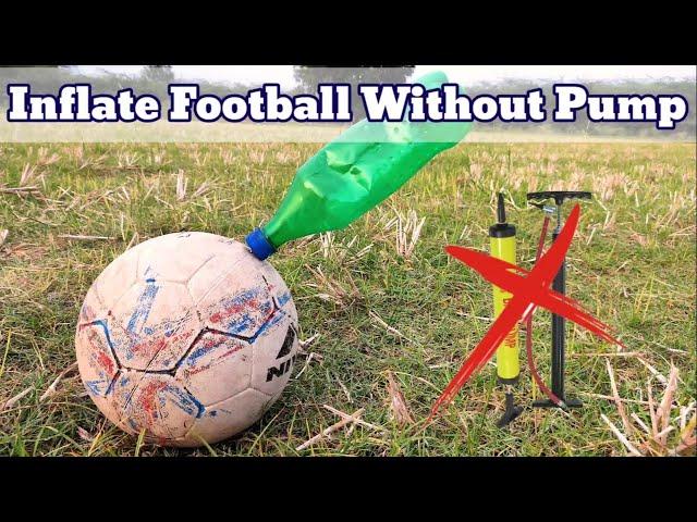 How to Inflate a Football Without Using Pump | Football Or Volley Ball | Football 4 U