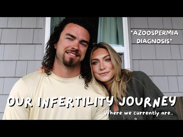 OUR INFERTILITY JOURNEY | Episode 1, Male Factor Infertility, & Azoospermia Diagnosis ️‍🩹