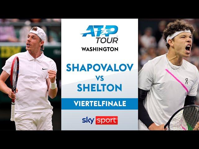 Denis Shapovalov vs. Ben Shelton - Viertelfinale | Citi Open Washington 2024 | Highlights