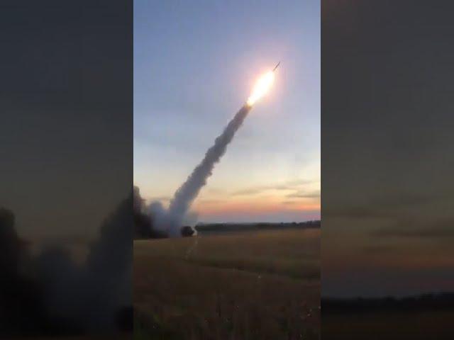 Ukraine Forces fire a M270 Rocket Launcher on Russian targets