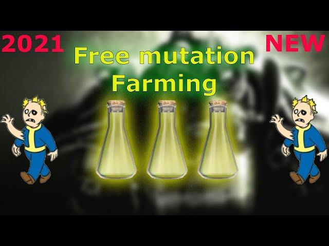 Fallout 76 Best free mutations farming Way (2021 NEW)