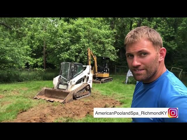 Semi InGround Radiant Pool Install | #PoolGuys