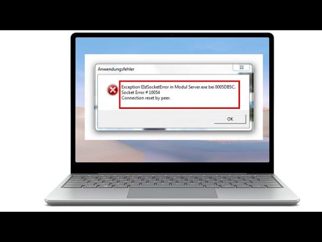 Socket Error 10054 Connection Reset By Peer On Windows