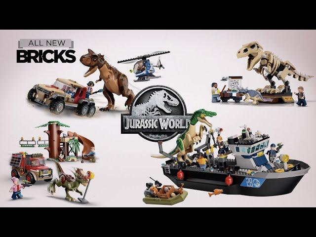 Lego Jurassic World Compilation of All 2021 Sets