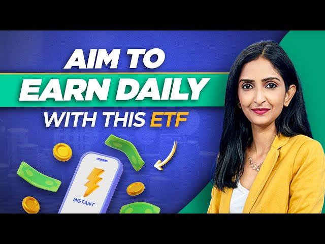 HOW TO EARN DAILY RETURNS with this ETF!