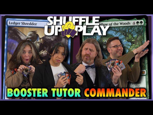 Booster Tutor Commander w/ Rachel, Serge & Rebell! Shuffle Up & Play 67 Magic The Gathering Gameplay