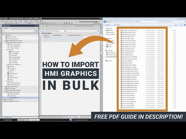 How to Import HMI Graphics in Bulk in TIA Portal (A little trick few people know about...)