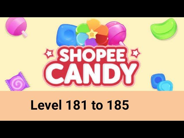 Shopee Candy  Level 181 to 185