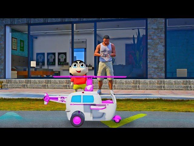 GTA 5 !! SHINCHAN AND FRANKLIN BUY MINI RC HELICOPTER IN GTA 5 TAMIL