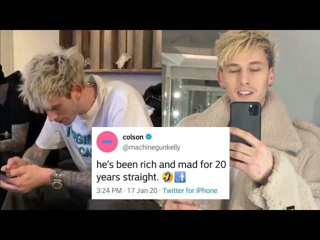 MGK Reacts To Eminem Diss on "Music To Be Murdered By" Album