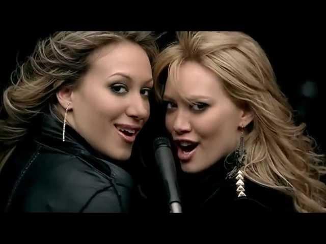 Hilary Duff Ft. Haylie Duff - Our Lips Are Sealed (Official Music Video)