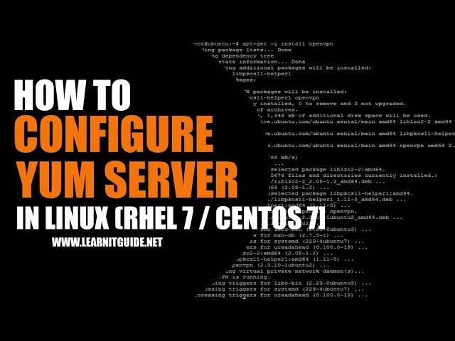 How to Configure YUM Repo Server in Linux - Explained in Detail | Linux Tutorials for Beginners