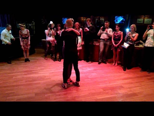 Kizomba dance. Carribean club. 06.03.2016