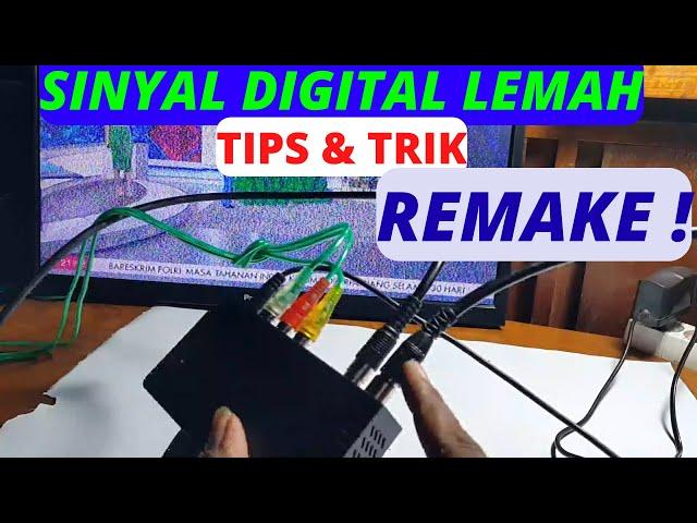 WEAK DIGITAL TV SIGNAL SOLUTION || IMMEDIATELY PRACTICE