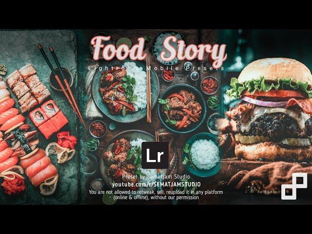 NO PASSWORD | FOOD PHOTOGRAPHY PRESETS | LIGHTROOM MOBILE PRESETS DNG | LIGHTROOM TUTORIAL