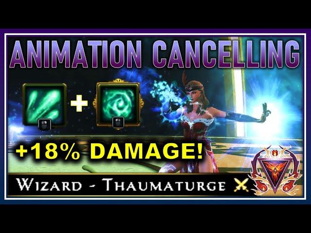 +18% Damage (at will) with WIZARD Animation Cancelling! - Neverwinter M24