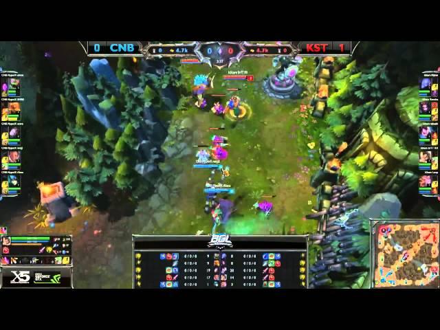 BGL 2014 S1 W5: KST vs CNB G2 (10.09.2014)