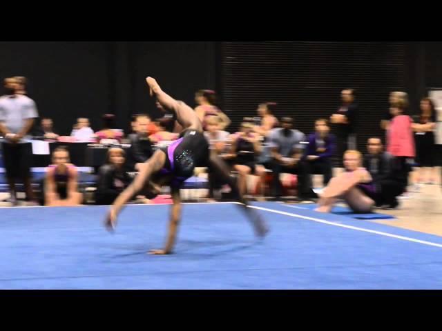 Taylor Wills 2014 Eastern Nationals 1st Place floor routine