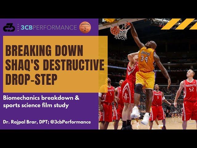 Breaking down Shaq’s destructive drop-step technique | Biomechanics breakdown & sports science