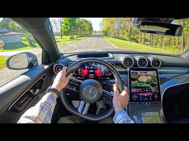 2024 Mercedes-Benz GLC 300 Coupe - POV Test Drive (Binaural Audio)