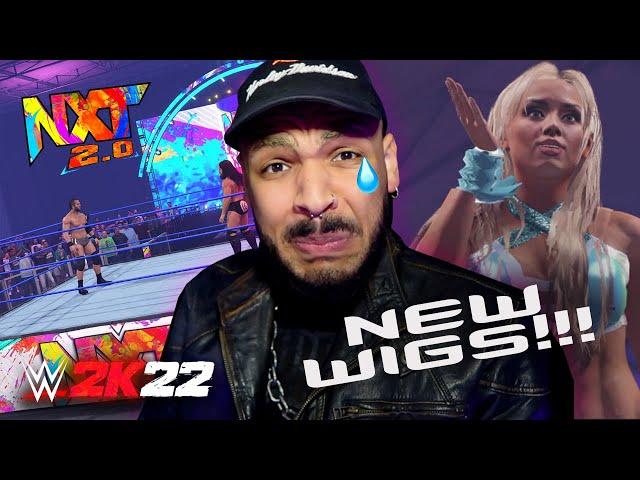 WWE 2K22 PATCH 1.09 NEW WIGS AND NXT 2.0 REACTION