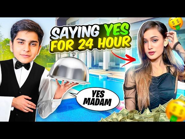 Saying Yes To My Girlfriend For 24 Hours  Funniest Challenge Ever  - Aditech