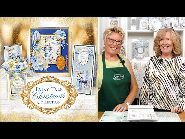 Easy Card Making Ideas With Fairy Tale Christmas Collection | LIVE Launch