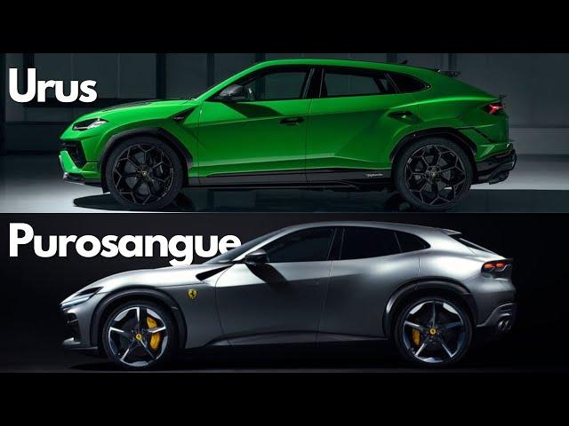 Ferrari Purosangue vs Lamborghini Urus: High-Speed Luxury Face-Off