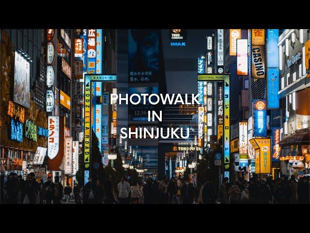 Photowalk POV in Shinjuku, Japan