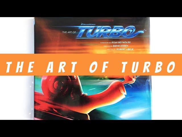 The Art of Turbo (flip through) Dreamworks Artbook