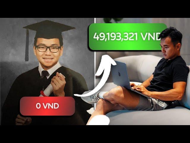 Cách kiếm tiền online SAU GIỜ HỌC cho học sinh, sinh viên