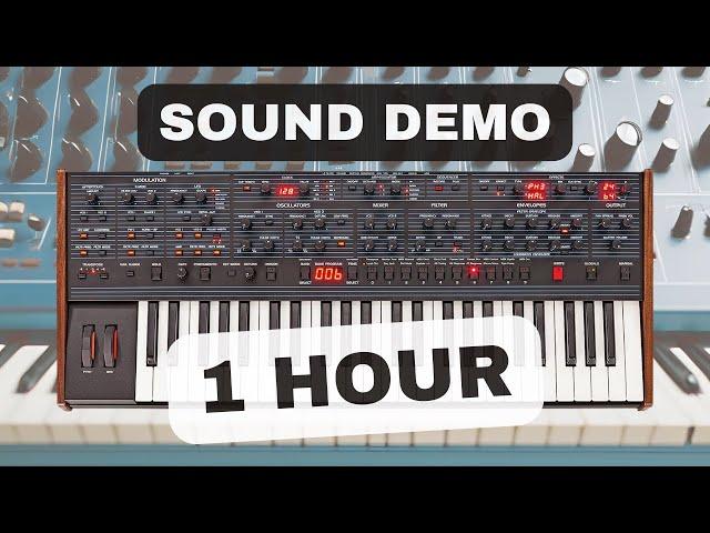 Sequential OB-6 ► Sound Demo [1 HOUR]