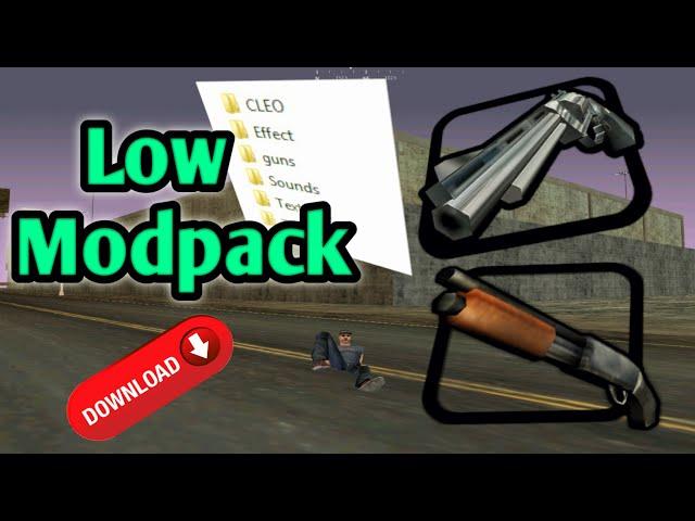 LOW modpack for Samp // FPS BOOST 2022