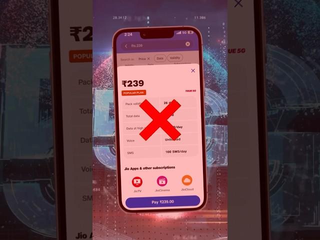 Jio Unlimited 5G Stop After 3rd July:- Watch this Video For Saving Your money on Recharge Plans️