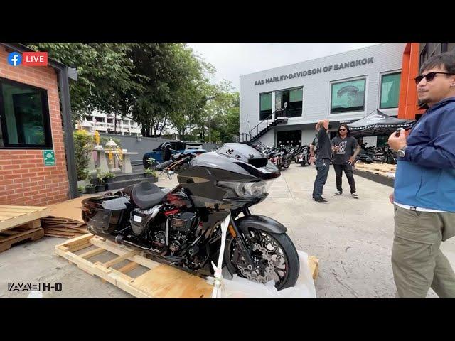 Live! Unbox มาแล้ว!!!!!  ขั้นสุด!! CVO Road Glide ST #ฮาเล่ย์เดวิดสัน #aasharleydavidson