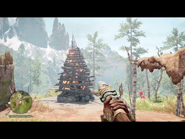 Hunting with a leopard in far cry primal