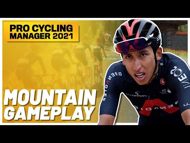 BERNAL VS. ROGLIC - Pro Cycling Manager 2021 / Mountain Gameplay / PCM21