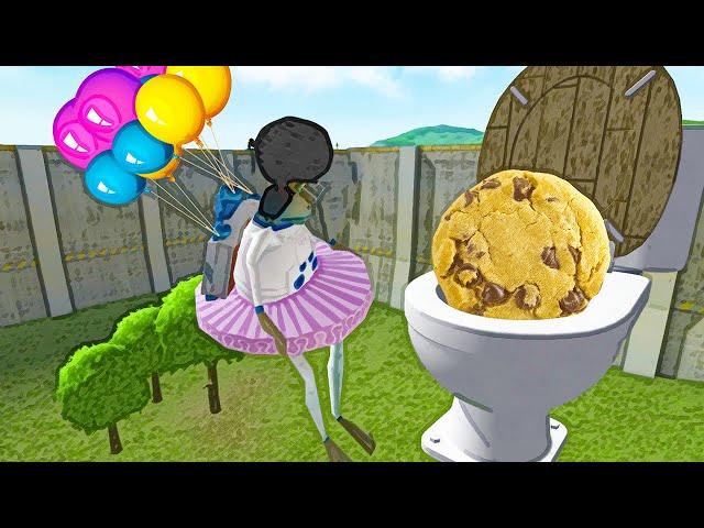 I Created a Giant Poop Cookie?! (Amazing Frog Gameplay)