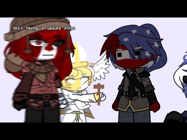 USA is possessed lmao || Gacha x Countryhumans ||