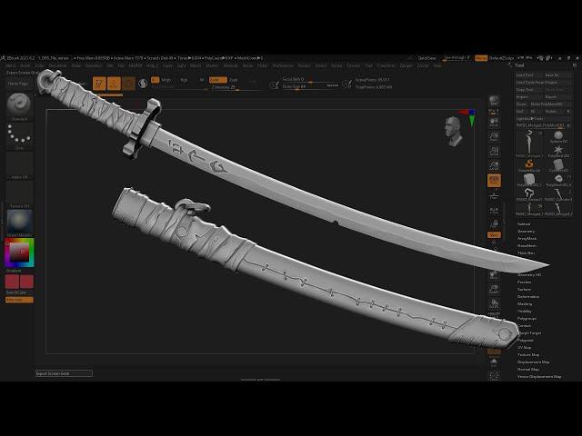 Katana - Zbrush