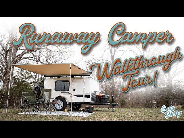 Runaway Camper Walkthrough Tour - Our Camper Mods and Customizations, Tips, and Tricks