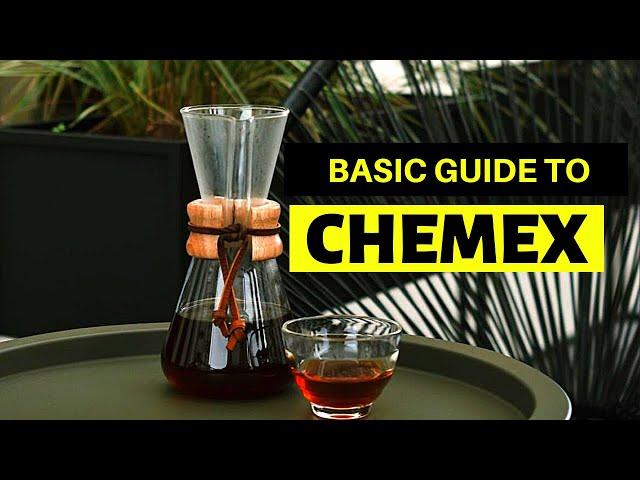 Beginner barista training On How to brew a chemex coffee (3 cup )