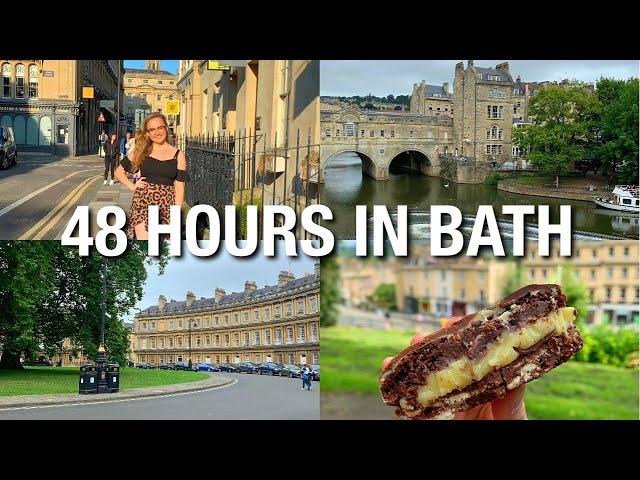 2 DAYS EXPLORING BATH, UK - Bridgerton & Les Mis set, best food, walking tour | UK TRAVEL VLOG