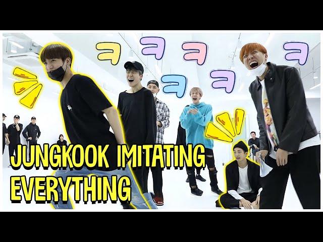 BTS Jungkook Imitating Everything