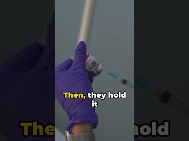 The Syringe Flick Mystery Revealed! ️‍️ Unraveling Doctor's Secret Technique #shorts